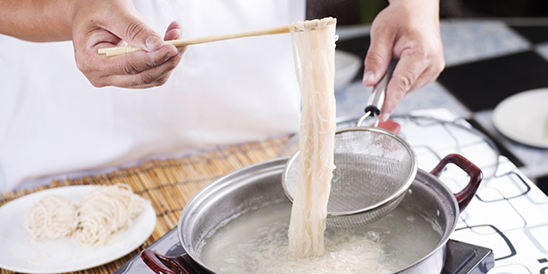 Zubereitung Konjak-Pasta