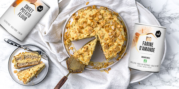 Pâisserie sans gluten et riche en protéines