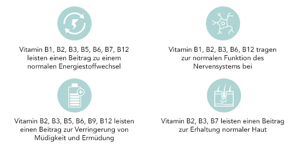 B-Vitamine Energie und Nerven