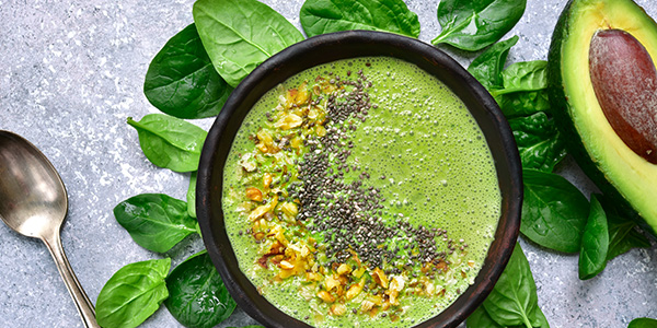 nu3 Bio Weizengraspulver Verwendung Smoothie-Bowl