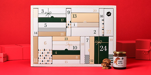 nu3 Calendrier de l'avent snacks fitness
