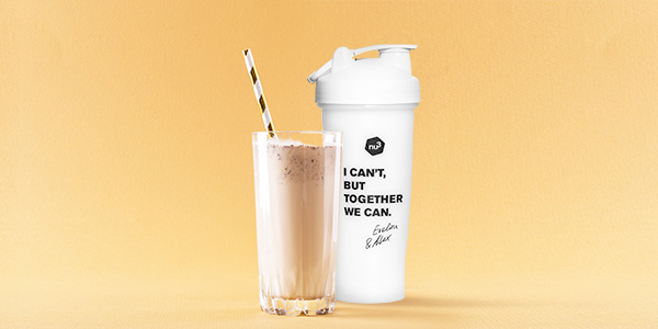 nu3 Charity Shaker mit Shake