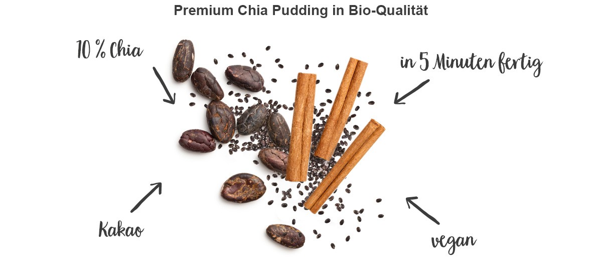 nu3 Bio Chia-Pudding Schoko - Eigenschaften