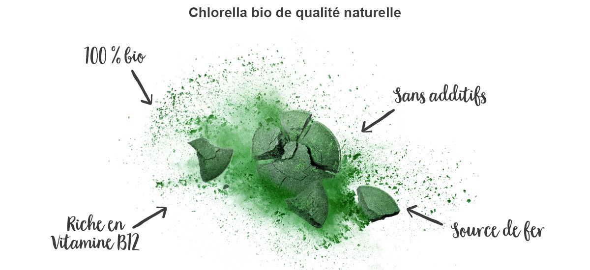 nu3 Bio Chlorella Tabletten - Eigenschaften