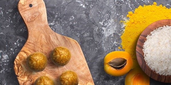 Zutaten Energy Balls Curry-Cashew