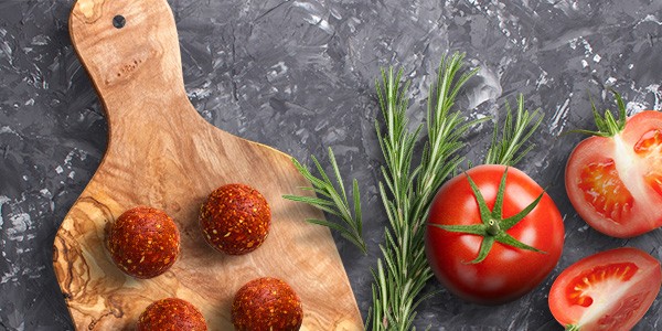 Zutaten Energy Balls Pizza