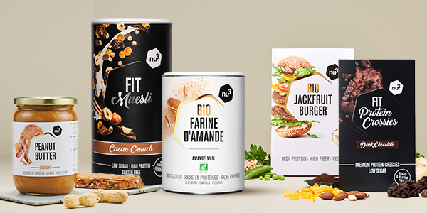 Le pack Jujufitcats composé de produits protéinés
