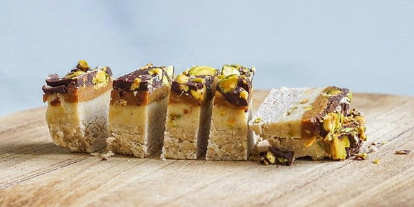 Snickers-Pistazien-Riegel