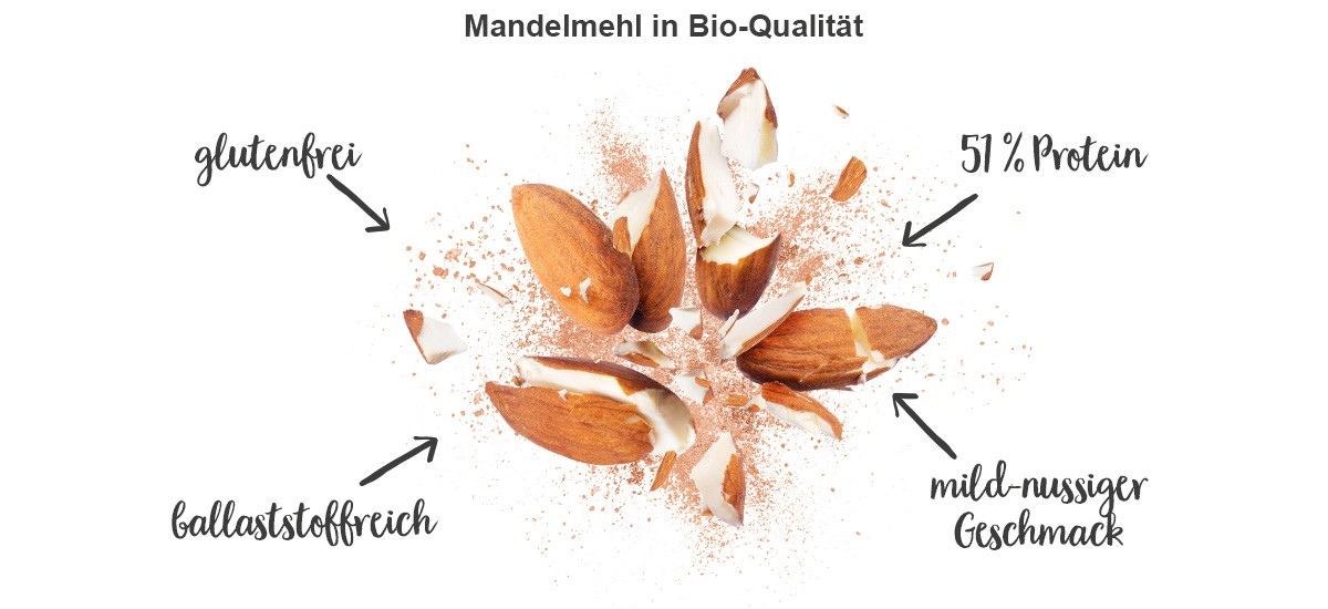 nu3 Bio Mandelmehl - Eigenschaften