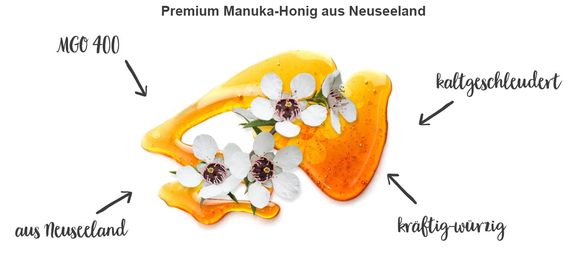 nu3 Manuka-Honig - Eigenschaften
