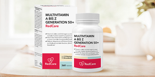 Redcare Multivitamin 50+ - Verpackung