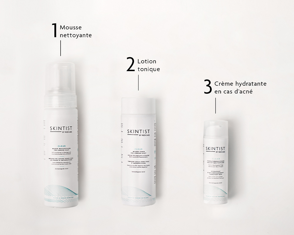 Routine de soins SKINTIST CLEAR