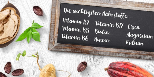 nu3 Bio Superfood Pulver Mix, Energy - Nährstoffe