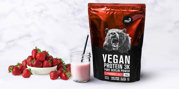 nu3 Vegan Protein 3K Erdbeere