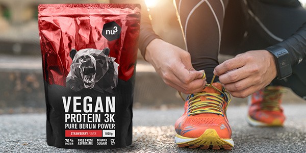 nu3 Vegan protein 3K preparazione