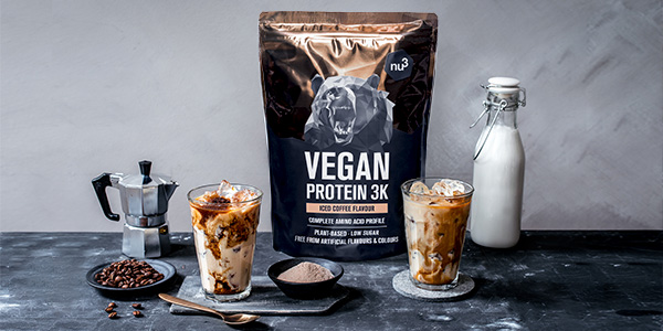 Proteine Vegan 3K al gusto caffè freddo