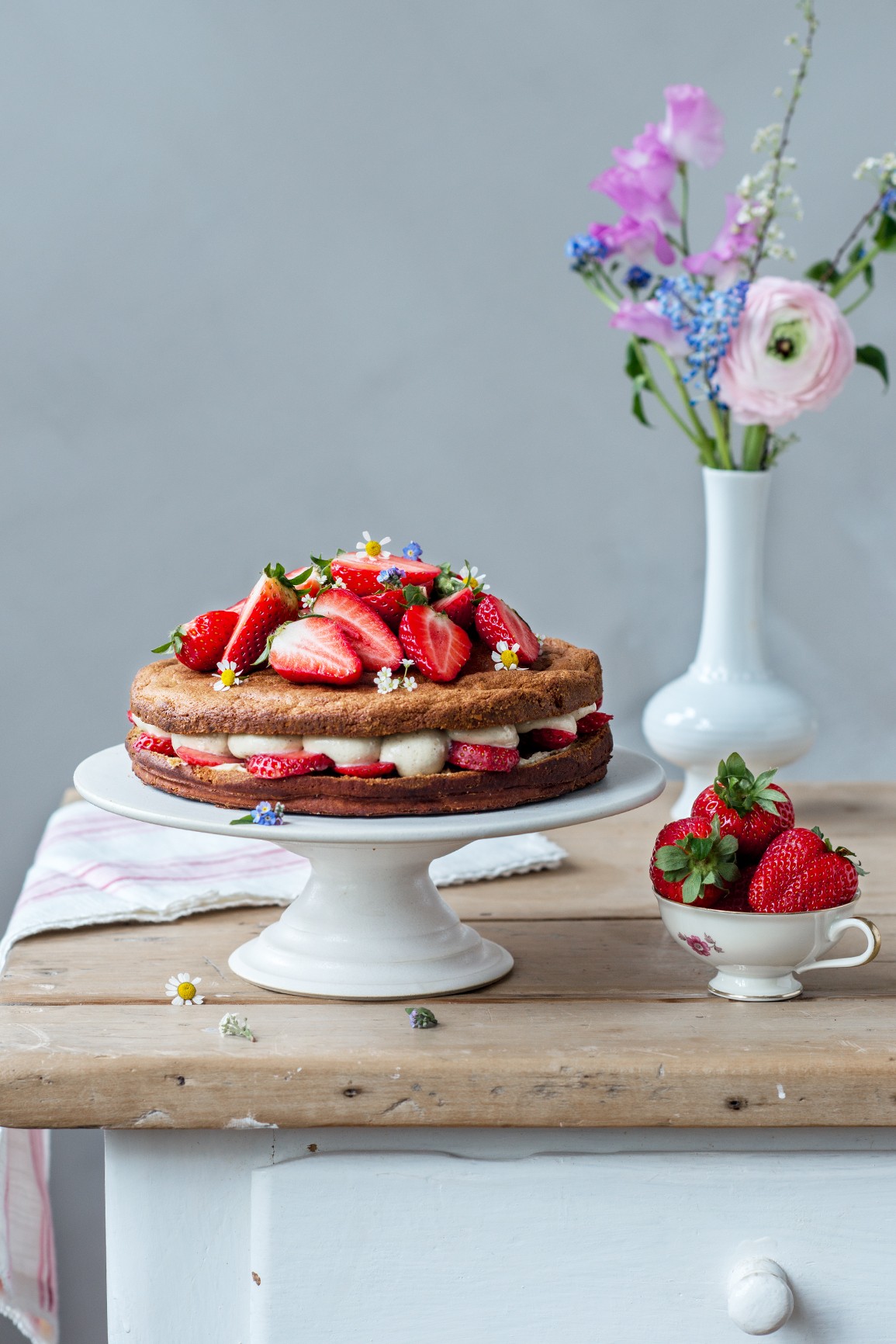 Erdbeertorte
