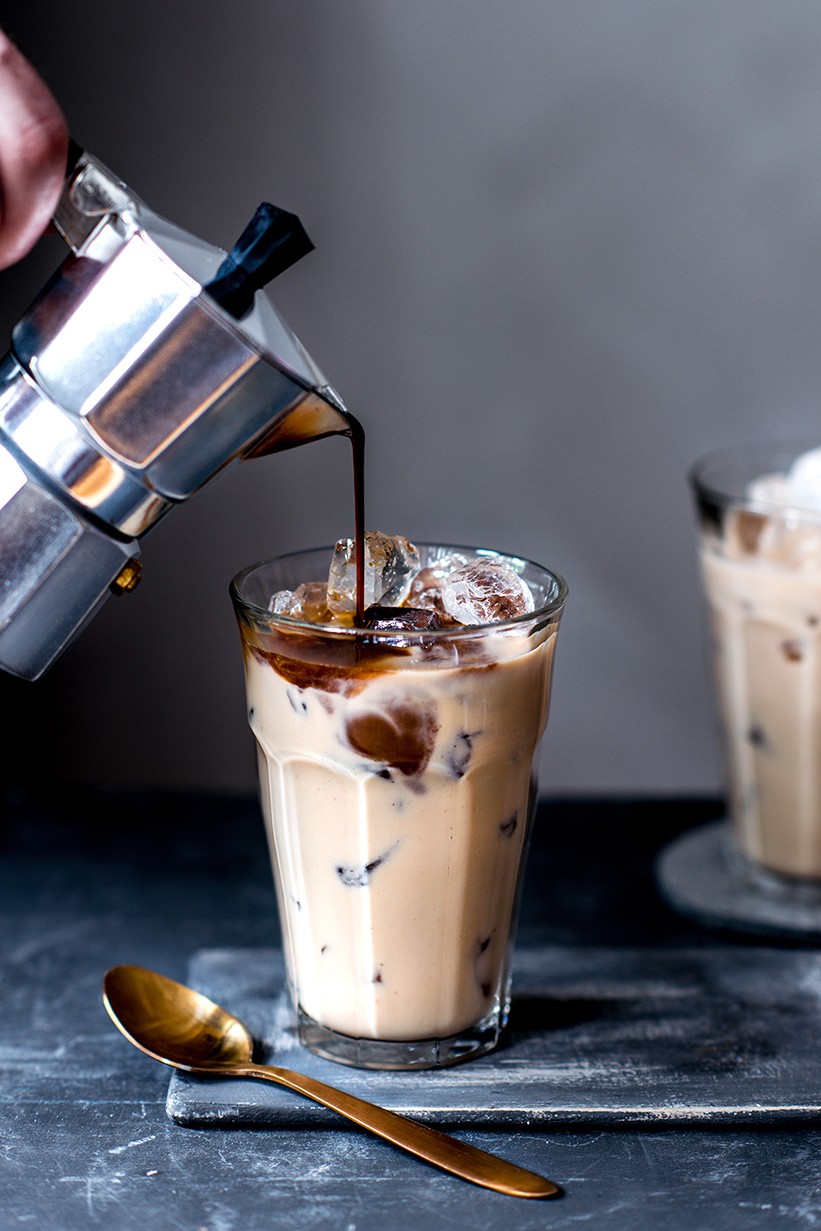 Iced Coffee Whey Latte Proteinreicher Eiskaffee nu3Kitchen